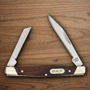 Buck Deuce pocket Knife 420C Steel Blades Wood Handle