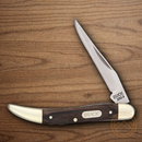 Buck Toothpick Folding Knife 420HC Steel Blade Wood Handle