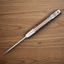 Buck Prince Folding Knife 420HC Steel Blade Dymalux Rosewood Handle