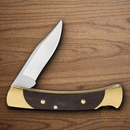 Buck The 55 Folding Knife 420HC Steel Blade American Walnut Handle