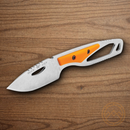 Buck 630 Paklite 2.0 Fixed Knife 2.75" 420HC Steel Blade Orange Nylon Handle