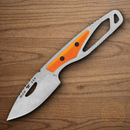 Buck 630 Paklite 2.0 Fixed Knife 2.75" 420HC Steel Blade Orange Nylon Handle