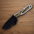 Buck 635 Paklite 2.0 Fixed Knife 2.75" S35VN Steel Blade Green Micarta Handle