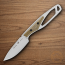 Buck 635 Paklite 2.0 Fixed Knife 2.75" S35VN Steel Blade Green Micarta Handle