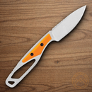 Buck 636 Paklite 2.0 Fixed Knife 2.75" 420HC Steel Blade Orange Nylon Handle