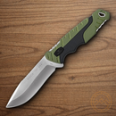 Buck Large Pursuit Fixed Knife 4.5" 420HC Steel Blade Black/Green Nylon/Versaflex Handle