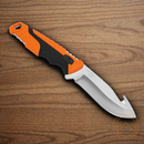 Buck Pursuit Pro Fixed Knife 4.5" S35VN Steel Blade Black/Orange Nylon Handle