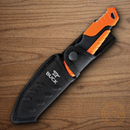 Buck Pursuit Pro Fixed Knife 4.5" S35VN Steel Blade Black/Orange Nylon Handle