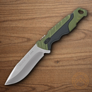 Buck Small Pursuit Fixed Knife 3.75" 420HC Steel Blade Black/Green Nylon/Versaflex Handle