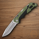 Buck Large Pursuit Folding Knife 3.63" 420HC Steel Blade Black/Green Nylon/Versaflex Handle