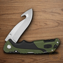 Buck Large Pursuit Folding Knife 3.5" 420HC Steel Blade Black/Green Nylon/Versaflex Handle