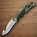 Buck Large Pursuit Folding Knife 3.5" 420HC Steel Blade Black/Green Nylon/Versaflex Handle