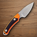 Buck Alpha Scout Fixed Knife 2.88" 420HC Steel Blade Orange/Black Nylon/Versaflex Handle