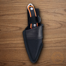Buck Alpha Scout Fixed Knife 2.88" 420HC Steel Blade Orange/Black Nylon/Versaflex Handle