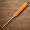 Buck Alpha Scout Fixed Knife 2.88" 420HC Steel Blade Orange/Black Nylon/Versaflex Handle
