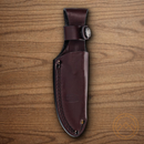Buck Alpha Scout Fixed Knife 2.88" S35VN Steel Blade Checkered Walnut Handle