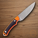 Buck Alpha Guide Select Elite Fixed Knife 4.38" 420HC Steel Blade Orange/Black Nylon/Versaflex Handle
