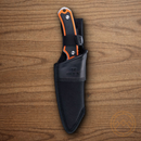 Buck Alpha Guide Select Elite Fixed Knife 4.38" 420HC Steel Blade Orange/Black Nylon/Versaflex Handle