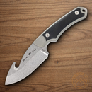 Buck Alpha Hunter Select Fixed Knife 3.63" 420HC Steel Blade Gray/Black Nylon/Versaflex Handle
