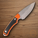 Buck Alpha Hunter Select Fixed Knife 3.63" 420HC Steel Blade Orange/Black Nylon/Versaflex Handle