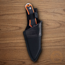 Buck Alpha Hunter Select Fixed Knife 3.63" 420HC Steel Blade Orange/Black Nylon/Versaflex Handle