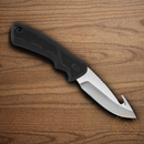Buck Bucklite Max II Fixed Knife 4" 420HC Steel Blade Black Dynaflex Rubber Handle