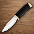 Buck Vanguard Fixed Knife 4.13" 420HC Steel Blade Black Rubber Handle