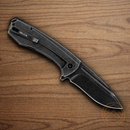Buck Ruckus Folding Knife 3.5" D2 Tool Steel Blade OD Green/Black Aluminum/Stainless Handle