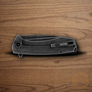 Buck Ruckus Folding Knife 3.5" D2 Tool Steel Blade OD Green/Black Aluminum/Stainless Handle