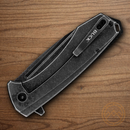 Buck Ruckus Folding Knife 3.5" D2 Tool Steel Blade OD Green/Black Aluminum/Stainless Handle