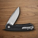Buck Stinger Folding Knife 3" D2 Tool Steel Blade Black Aluminum/Carbon Fiber Handle