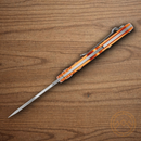 Buck SpitFire Folding Knife 3.25" 420HC Steel Blade Orange Aluminum Handle