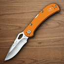 Buck SpitFire Folding Knife 3.25" 420HC Steel Blade Orange Aluminum Handle