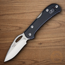Buck Mini SpitFire Folding Knife 2.75" 420HC Steel Blade Black Aluminum Handle