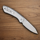 Buck Sovereign Folding Knife 3.25" Stainless Steel Blade Stainless Handle