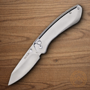 Buck Sovereign Folding Knife 3.25" Stainless Steel Blade Stainless Handle