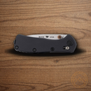 Buck Mini Range Elite Folding Knife 2.63" MagnaCut Steel Blade Black Aluminum Handle