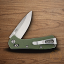 Buck Mini Range Pro Folding Knife 2.63" 154CM Steel Blade Green GFN Handle