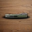Buck Mini Range Pro Folding Knife 2.63" 154CM Steel Blade Green GFN Handle