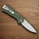 Buck Mini Range Pro Folding Knife 2.63" 154CM Steel Blade Green GFN Handle