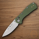 Buck Mini Range Pro Folding Knife 2.63" 154CM Steel Blade Green GFN Handle