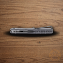 Buck Mini Range Elite Folding Knife 2.63" MagnaCut Steel Blade Gray Aluminum Handle