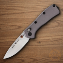 Buck Mini Range Elite Folding Knife 2.63" MagnaCut Steel Blade Gray Aluminum Handle