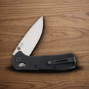 Buck Range Elite Folding Knife 3.38" MagnaCut Steel Blade Black Aluminum Handle