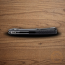 Buck Range Elite Folding Knife 3.38" MagnaCut Steel Blade Black Aluminum Handle