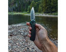 Buck Range Elite Folding Knife 3.38" MagnaCut Steel Blade Green Aluminum Handle