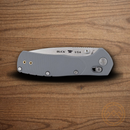 Buck Range Pro Folding Knife 3.38" 154CM Steel Blade Gray GFN Handle
