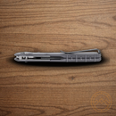 Buck Range Elite Folding Knife 3.38" MagnaCut Steel Blade Gray Aluminum Handle