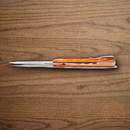 Buck Mini Trace Folding Knife 2.38" 7Cr17MoV Steel Blade Orange Aluminum Handle