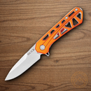 Buck Mini Trace Folding Knife 2.38" 7Cr17MoV Steel Blade Orange Aluminum Handle